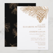 Kiefernzweig | Einladung zum Winterwaldhochgehen (Vorne/Hinten)