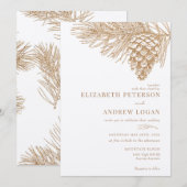 Kiefernzweig | Einladung zum Winterwaldhochgehen (Vorne/Hinten)