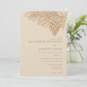 Kiefernzweig | Einladung zum Winterwaldhochgehen (Stehend Vorderseite)