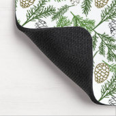 Kiefernzweige Mousepad (Ecke)