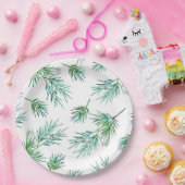 "Kiefernzweige" Pappteller (Party)