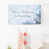 Kiefernzweige, Schnee Banner (Insitu)