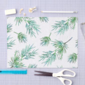 "Kiefernzweige" - Seidenmuster Seidenpapier (Handwerk)