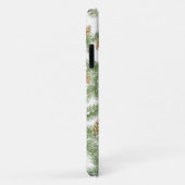 Kiefernzweige und Kiefernkiefer Wasserfarbmuster Case-Mate iPhone Hülle (Hinten/Rechts)