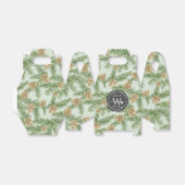 Kiefernzweige und Kiefernkiefer Wasserfarbmuster Geschenkschachtel (Ungefaltet)