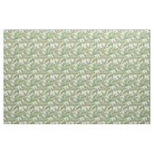 Kiefernzweige und Kiefernkiefer Wasserfarbmuster Stoff (Yard (91,4 cm))