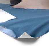 Kieferorthopädie, die Zahnspange eines Poster (Ecke)