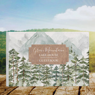 Kieferwald und Berghütte Seegrundstück Gästebuch