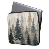 Kieferwälder Laptopschutzhülle (Vorderseite Links)
