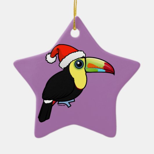 Kiel-berechnetes Toucan Sankt Keramikornament (Vorne)