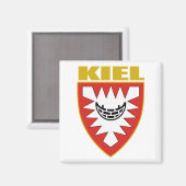 Kiel COA Magnet (Vorderseite/Rückseite)