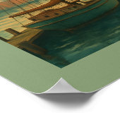 Kiel Germany City Art Poster (Ecke)