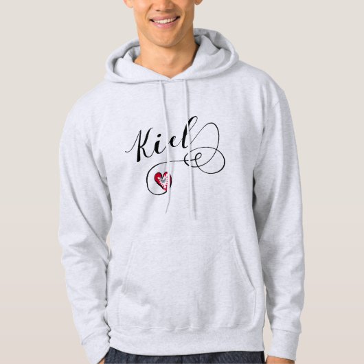 Kiel Heart, Deutschland Hoodie (Vorderseite)