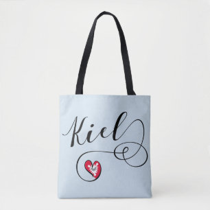 Kiel Heart Grocertasche, Deutschland Tasche
