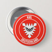 Kiel Round Emblem Button (Vorne & Hinten)