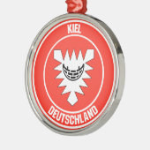 Kiel Round Emblem Ornament Aus Metall (Links)