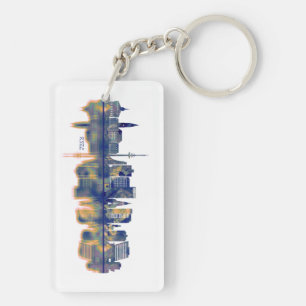 Kiel Skyline Schlüsselanhänger