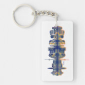 Kiel Skyline Schlüsselanhänger (Vorderseite)