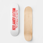 Kiel- und Flo-Skateboard Skateboard (Vorderseite)