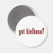 Kielbasa got? magnet (Vorderseite/Rückseite)