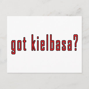 Kielbasa got? postkarte