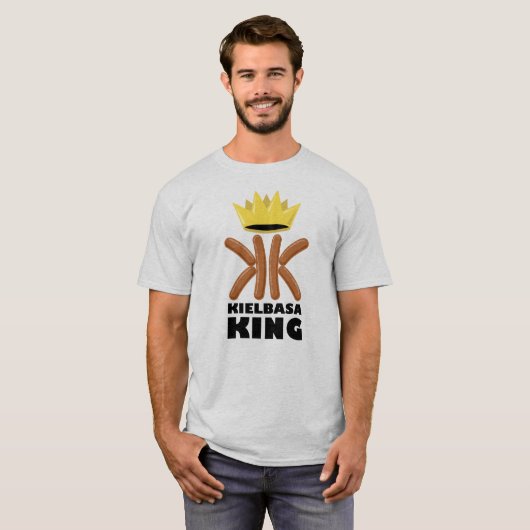 Kielbasa König T-Shirt (Vorne ganz)