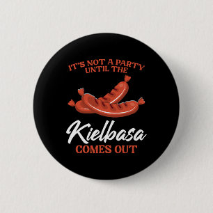 Kielbasa Polen Fleisch Wurst Lebensmittel Lover po Button