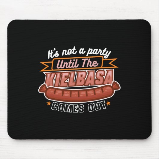 Kielbasa Polen Fleisch Wurst Lebensmittel Lover po Mousepad (Vorne)