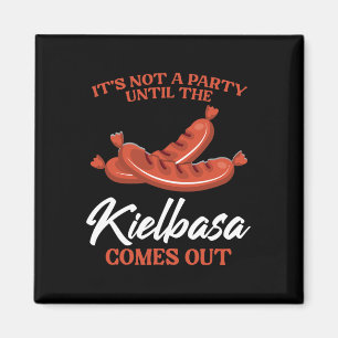 Kielbasa Polen Fleischwurst Essen Liebhaber Polnis Magnet