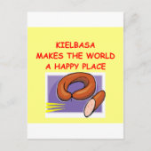 Kielbasa Postkarte (Vorderseite)