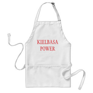 "Kielbasa Power" - Klassische Küche Schürze