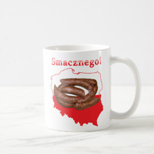 Kielbasa Smacznego Polnische Karte Kaffeetasse