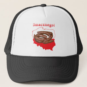 Kielbasa Smacznego Polnische Karte Truckerkappe