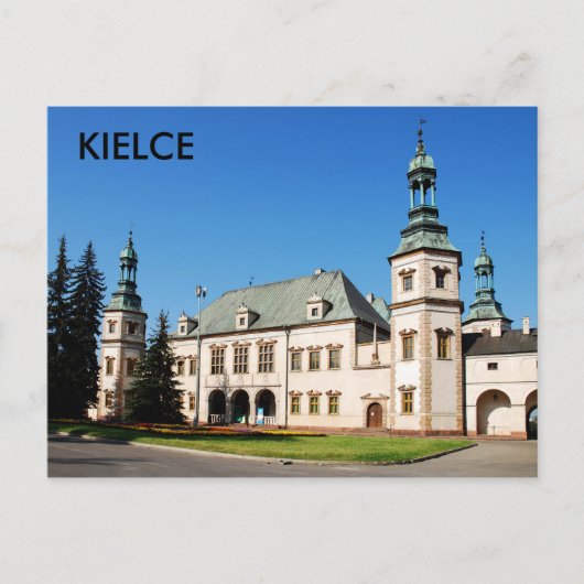 Kielce Postkarte (Vorderseite)