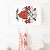 Kieme-Familienwappen-Wappen Banner (Insitu)