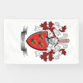 Kieme-Familienwappen-Wappen Banner (Horizontal)