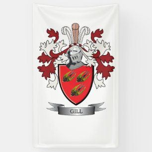 Kieme-Familienwappen-Wappen Banner