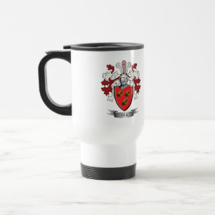 Kieme-Familienwappen-Wappen Reisebecher