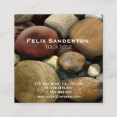 KiemenVisitenkarte Quadratische Visitenkarte (Vorderseite)