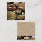 KiemenVisitenkarte Quadratische Visitenkarte (Vorne/Hinten)