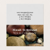 KiemenVisitenkarte Visitenkarten (Außenseite Aufgefaltet)