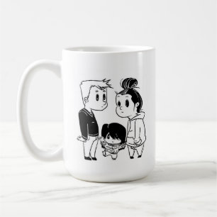 Kiemperfekt Comic Kaffeetasse