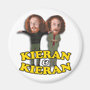 Kieran und Kieran-Knopf Magnet