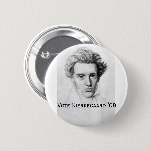 Kierkegaard '08 button (Vorne & Hinten)