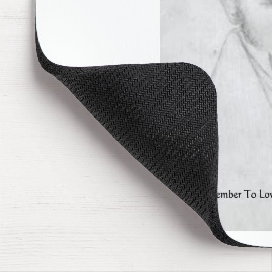 Kierkegaard "Liebe Sie selbst" Liebe Zitat Geschen Mousepad (Ecke)