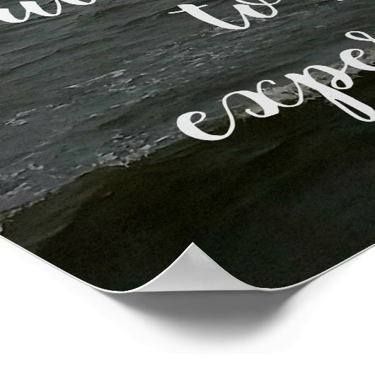 Kierkegaard Life Zitat Poster (Ecke)