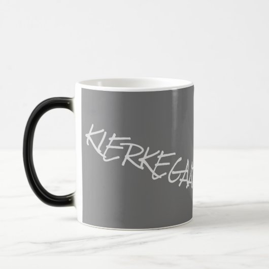Kierkegaard - magische Tasse (Links)