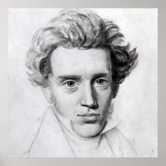 Kierkegaard Poster (Vorne)