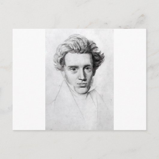 Kierkegaard Postkarte (Vorderseite)