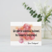Kierkegaard Postkarte (Stehend Vorderseite)
